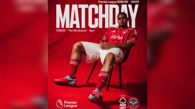 Nottingham Forest vs Brentford. [Instagram]